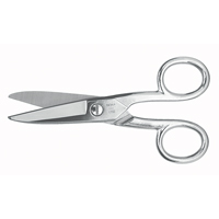 Electrician's Scissors, 5-1/4", Rings Handle UG815 | Duraquip Inc