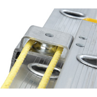 Industrial Heavy-Duty Extension Ladders, 300 lbs. Cap., 13' H, Grade 1A Duraquip Inc