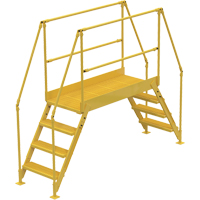 Crossover Ladder, 91 " Overall Span, 40" H x 48" D, 24" Step Width VC448 | Duraquip Inc