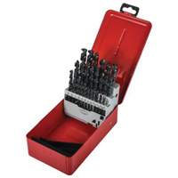 Jobber Drill Bit Set, 29 Pieces, High Speed Steel Duraquip Inc
