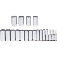 Jeu de douilles, 19 Mcx, Prise de 1/2", Profond Duraquip Inc