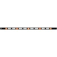 Top-Reading Level, I-Beam, 72" L, Aluminum, 5, Non-Magnetic Duraquip Inc
