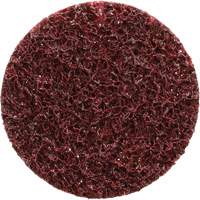 Disque de conditionnement de surface &agrave; remplacement rapide Standard Abrasives, 2" dia., Grain Moyen, Oxyde d'aluminium Duraquip Inc