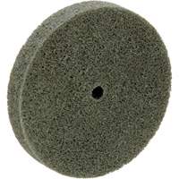 Meule homogène à faible densité de série 500 Standard Abrasives<sup>MC</sup>, 3" x 1/2", Arbre de 1/4", Grain de Moyen, Oxyde d'aluminium VU767 | Duraquip Inc