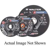XCAVATOR Grinding Wheel, 4-1/2" x 1/4", 5/8"-11 Arbor, Zirconium, Type 27 Duraquip Inc