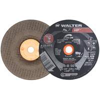 HP Spin-On Grinding Wheel, 5" x 1/4", 5/8"-11 Arbor, Type 28S Duraquip Inc