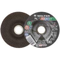 Meule FLEXCUT, 4-1/2", 36 Grain, Oxyde d'aluminium, 7/8", 13 300 Tr/min, Type 29 Duraquip Inc