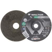 FLEXCUT MILL SCALE™ Grinding Wheel, 7", 36 Grit, Aluminum Oxide, 7/8", 8600 RPM, Type 29 VV741 | Duraquip Inc
