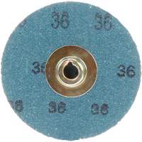 Standard Abrasives™ Power Zirc™ 2 Ply Discs - SocAtt<sup>®</sup> Discs, 2" Dia., 36 Grit, Zirconium WI896 | Duraquip Inc