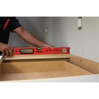 Heavy Duty Level, Box, 24" L, Aluminum, Non-Magnetic Duraquip Inc