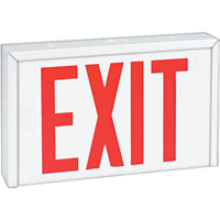 Stella Exit Signs - Exit, LED, 12" L x 12" W, English XB930 | Duraquip Inc