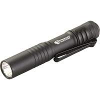 MicroStream&reg; Pen Light, LED, 45 Lumens, Aluminum Body, AAA Batteries, Included Duraquip Inc