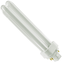 Ampoules fluorescentes compactes, T4, 26 W, 4100 K, Base G24Q-3, 12 000 h XC528 | Duraquip Inc