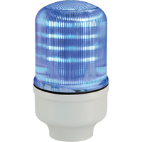 Streamline<sup>®</sup> Modular Multifunctional LED Beacons, Continuous/Flashing/Rotating, Blue XE718 | Duraquip Inc