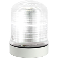 Streamline<sup>®</sup> Modular Multifunctional LED Beacons, Continuous/Flashing/Rotating, Clear XE719 | Duraquip Inc