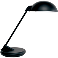 Lampe de bureau, 100 W, Incandescente, Noir XE735 | Duraquip Inc