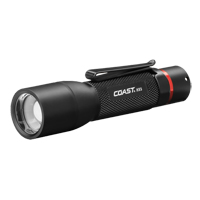 HX5 Flashlight, LED, 130 Lumens, AA Batteries Duraquip Inc