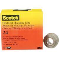 Ruban isolant de blindage Scotch, 25,4 mm (1") x 4,6 m (15'), Noir, 16 mils Duraquip Inc