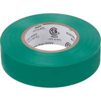 Ruban isolant, 19 mm (3/4") x 18 m (60'), Vert, 7 mils Duraquip Inc
