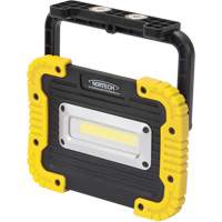 Portable Work Light, LED, 10 W, 1000 Lumens, Plastic Housing Duraquip Inc