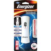 Weatheready&reg; Flashlight, LED, 40 Lumens, Rechargeable Batteries Duraquip Inc