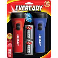 Eveready&reg; General Purpose Flashlight Kit, LED, 25 Lumens, D Batteries Duraquip Inc