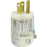 Hospital Grade Extension Plug, Nylon, 15 Amps, 125 V Duraquip Inc