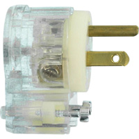 Angled Hospital Grade Extension Plug, Nylon, 15 Amps, 125 V Duraquip Inc