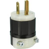 Hospital Grade Extension Plug, Nylon, 20 Amps, 125 V Duraquip Inc