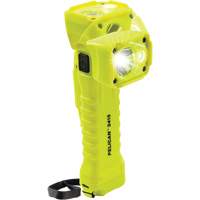 Right Angle Flashlight, LED, 336 Lumens, AA Batteries Duraquip Inc