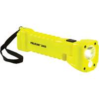 Right Angle Flashlight, LED, 336 Lumens, AA Batteries Duraquip Inc