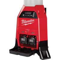 Lampe de chantier M18 Radius et chargeur avec One-Key, DEL, 4800/9000/2500 lumens, Boîtier en Plastique Duraquip Inc