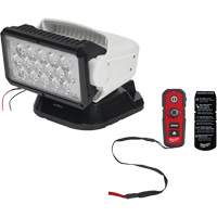 Utility Remote Control Search Light, LED, 4250 Lumens XI957 | Duraquip Inc