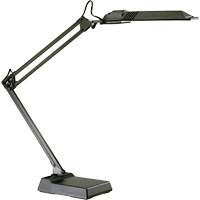 Fluorescent Extended Reach Desk Lamp, 13 W, Fluorescent/LED, 36" Neck, Black XJ106 | Duraquip Inc