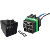 Paquet assorti de relais et de fil herm&eacute;tiques r&eacute;sistants aux intemp&eacute;ries, Mini disjoncteur, 30 A, 24 V Duraquip Inc