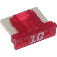LP MINI&reg; Series Automotive Blade Fuse, Cartridge, 10 Amps, 58 V Duraquip Inc