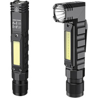 Multifunctional Work Light, LED, 500 Lumens, Rechargeable Batteries Duraquip Inc