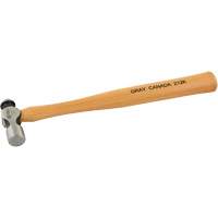 Ball Pein Hammer, 4 oz. Head Weight, Plain Face, Wood Handle Duraquip Inc